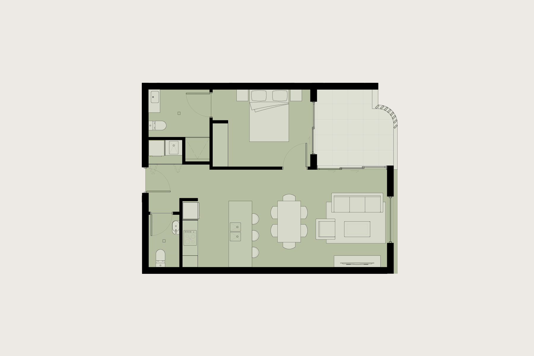 1 Bedroom image